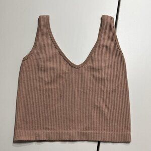 Free People Intimately Hayley Racerback Brami Crop Top Size XS/Small